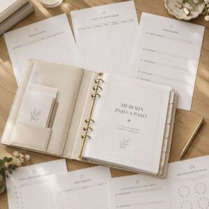 Agenda novia secretos de una boda