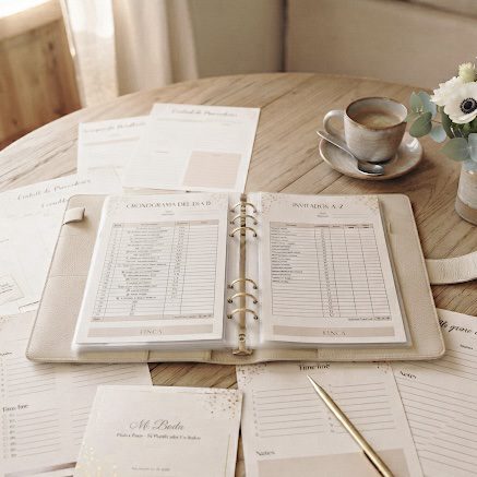 Agenda novia secretos de una boda